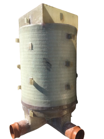 GRP liner fiberglass storage tank manufactured by EFG Industries, UAE